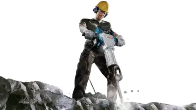 herramientas eléctricas Bosch para minería, seguridad y alto rendimiento, herramientas a batería